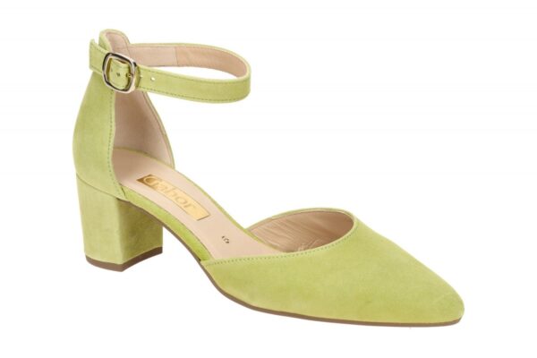 Gabor 41.340.11 hell-gr?n - Riemchen Pumps f?r Damen