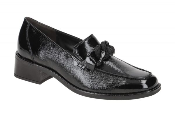Paul Green 1048-00x schwarz - elegante Slipper f?r Damen