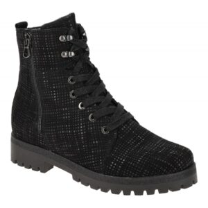 Waldl?ufer HANAKO 338813 177 001 schwarz - bequeme Stiefelette f?r Damen
