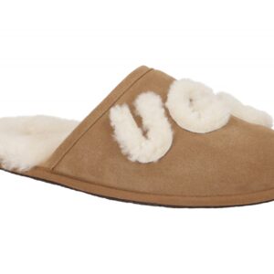 UGG SCUFF LOGO SHEEPSKIN 1123773 CHE hell-braun - Herrenschuhe - Pantoletten