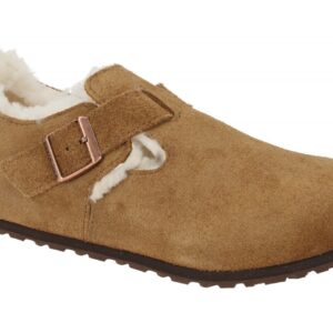 Birkenstock LONDON SHEARLING 1014962 hell-braun - UNISEX Damen- und Herrenschuhe