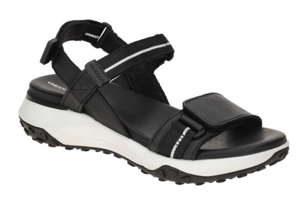 Geox SORAPIS + GRIP D35TBB04611C9999 schwarz - Sandalette f?r Damen