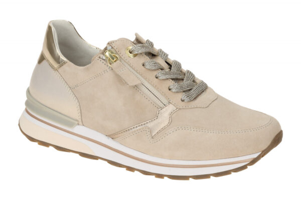 Gabor FLORENZ 66.347.34 beige - sportliche Halbschuhe f?r Damen