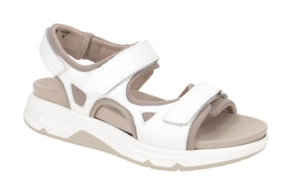 Gabor ROLLINGSOFT 66.889.60 wei? - Sandalette f?r Damen