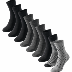 9 Paar uncover by Schiesser Damen Socken Cotton Fit