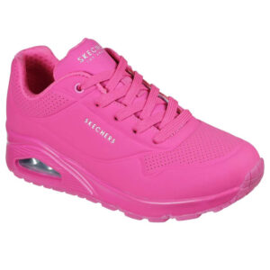 Skecher Street UNO Night Shades Sneakers Damen neon 73667 pink