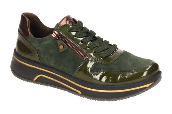 ara SAPPORO 3.0 1227540-96 dunkel-gr?n - sportliche Halbschuhe f?r Damen