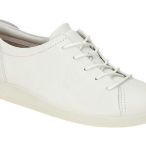 Ecco SOFT 2.0 20658301007 wei? - bequeme Halbschuhe f?r Damen