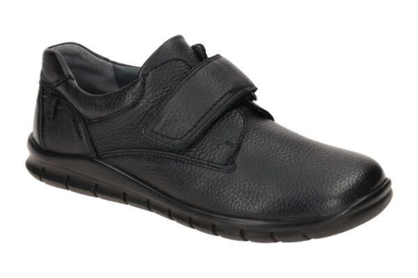 Waldl?ufer HECTOR 366304 199 001 schwarz - bequeme Slipper f?r Herren