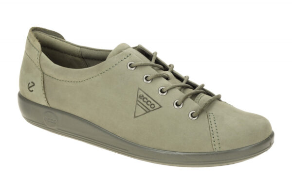 Ecco SOFT 2.0 20650302529 gr?n - bequeme Halbschuhe f?r Damen