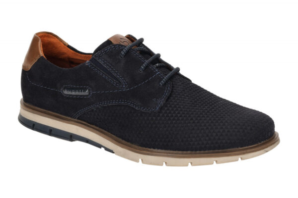 Bugatti SIMONE COMFORT 3319711S1400 4100 dunkel-blau - elegante Halbschuhe un...