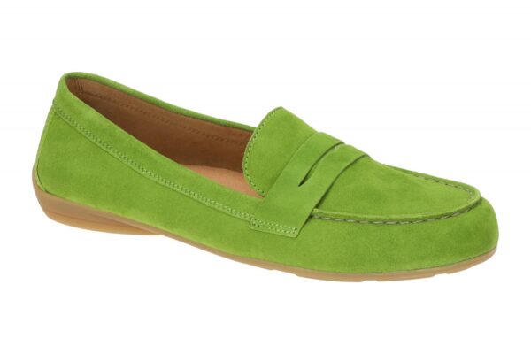 Gabor 44.200.11 hell-gr?n - bequeme Slipper f?r Damen