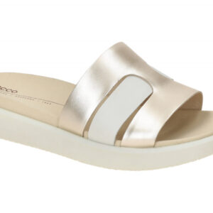 Ecco FLOWT 27374360958 beige - Pantolette f?r Damen