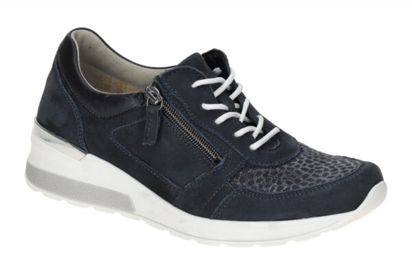 Waldl?ufer 939H01 307 217 dunkel-blau - bequeme Halbschuhe f?r Damen