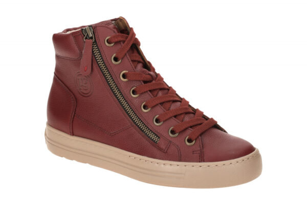 Paul Green 4024-31 bordo - sportliche Stiefelette f?r Damen