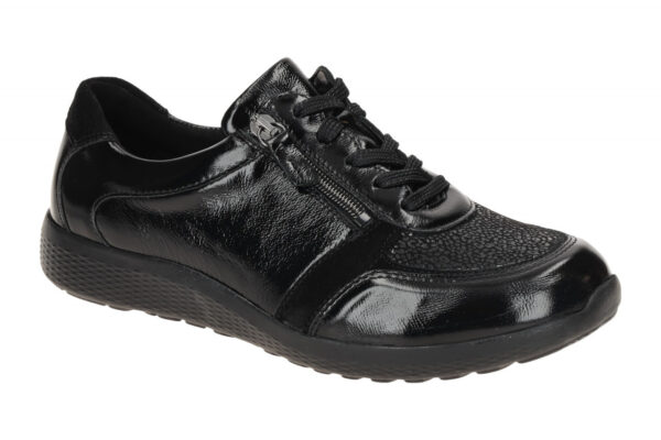 Waldl?ufer 815M01 411 001 schwarz - bequeme Slipper f?r Damen