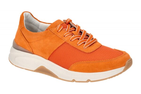 Gabor ROLLINGSOFT 66.897.31 orange - sportliche Halbschuhe f?r Damen