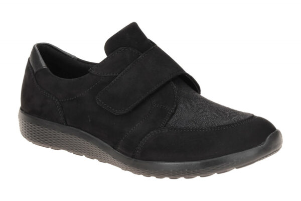Waldl?ufer 634K33 306 001 schwarz - bequeme Slipper f?r Damen
