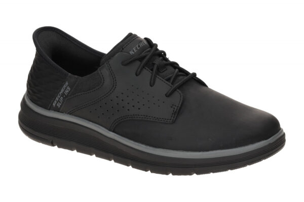 Skechers ORELL 205249 BLK schwarz - Slipper f?r Herren