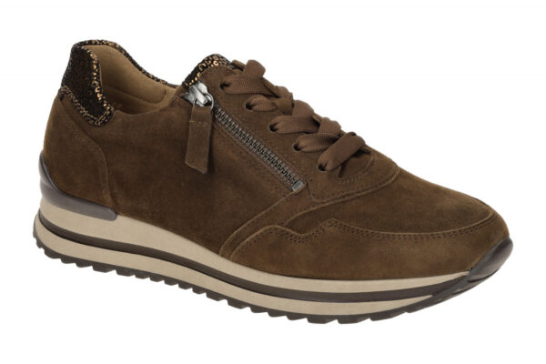 Gabor 76.528.31 braun - bequeme Halbschuhe f?r Damen