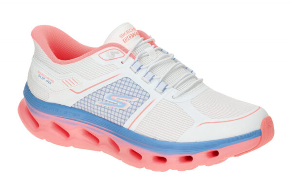Skechers GO WALK GLIDE STEP 2.0 125121 WMLT wei? - Sneakers f?r Damen
