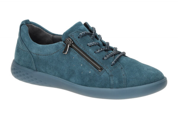 Waldl?ufer H 947001 200 124 blau - bequeme Halbschuhe f?r Damen