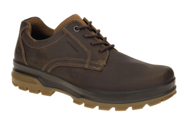 Ecco RUGGED TRACK 83816402034 braun - Halbschuhe f?r Herren