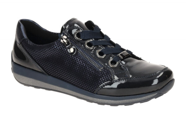 ara OSAKA 12-64587 02 dunkel-blau - bequeme Halbschuhe f?r Damen