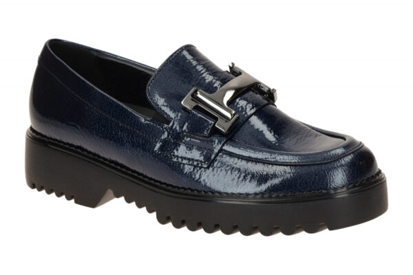 Gabor 72.452.86 dunkel-blau - elegante Slipper f?r Damen