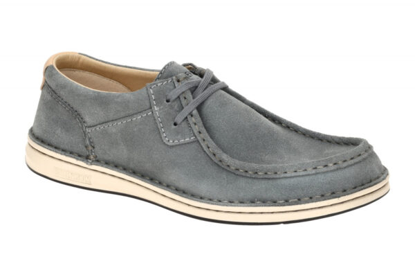 Birkenstock PASADENA 1030906 grau - bequeme Halbschuhe f?r Herren