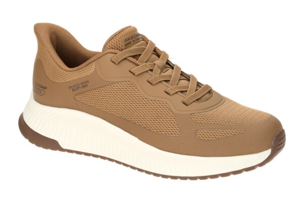 Skechers BOBS SQUAD 4 118423 CSNT hell-braun - Sneakers f?r Herren