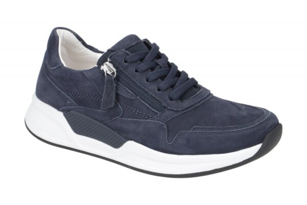 Gabor ROLLINGSOFT 46.957.36 dunkel-blau - sportliche Halbschuhe f?r Damen
