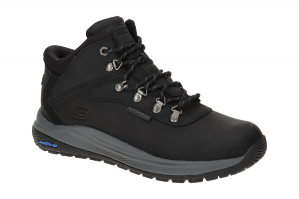 Skechers MEROE 205285 BLK schwarz - Mid Cut Sneakers f?r Herren
