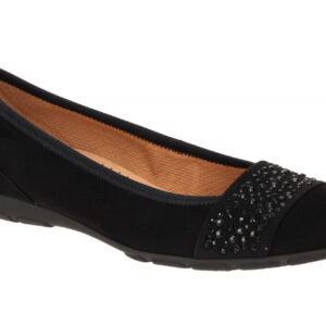 Gabor 54.167.17 schwarz - Ballerina - Halbschuhe - Slipper f?r Damen
