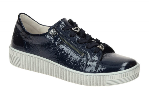 Gabor 73.339.96 dunkel-blau - sportliche Halbschuhe f?r Damen