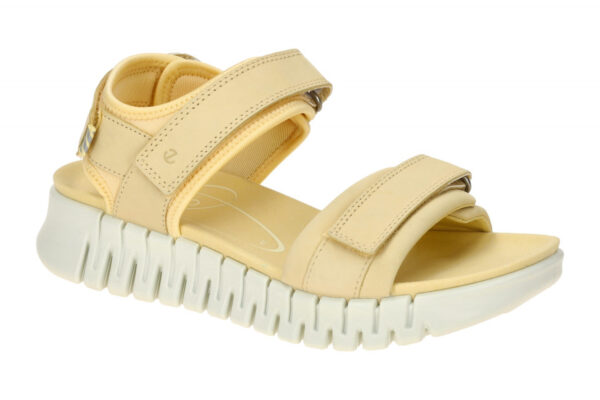 Ecco GRUUV SOL 21310302710 gelb - Sandalette f?r Damen