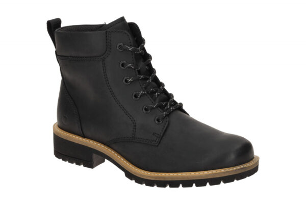 Ecco ELAINA 20221302001 schwarz - elegante Stiefelette f?r Damen
