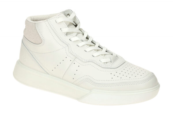 Ecco STREET COURT HIGH 27282352292 wei? - Mid Cut Sneakers f?r Damen