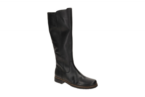Gabor 74.679.27 schwarz - elegante Stiefel f?r Damen