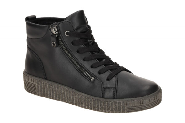 Gabor 73.730.27 schwarz - bequeme Stiefelette f?r Damen
