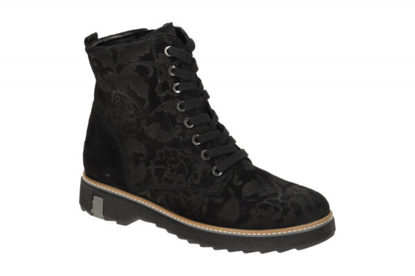 Waldl?ufer KITOMI 683801 147 001 schwarz - Winterstiefelette f?r Damen