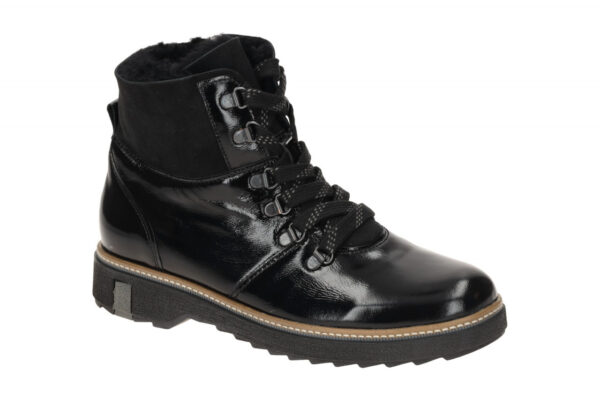 Waldl?ufer HITOMI 911802 304 001 schwarz - Winterstiefelette f?r Damen