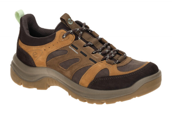 Ecco OFFROAD WP 82238361348 braun - bequeme Halbschuhe f?r Damen