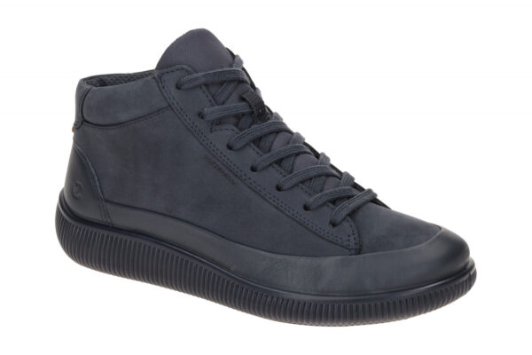 Ecco SOFT ZERO 22027350595 dunkel-blau - bequeme Stiefelette f?r Damen
