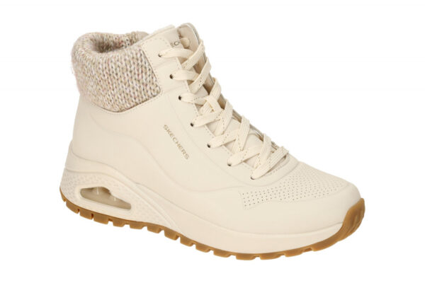 Skechers UNO 167988/NAT beige - Mid Cut Sneakers f?r Damen