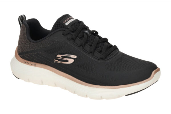Skechers FLEX APPEAL 5.0 150217 BKRG schwarz - Sneakers f?r Damen