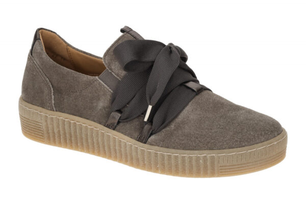 Gabor 73.333.18 braun - sportliche Slipper f?r Damen