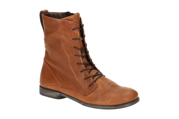 Think AGRAT 3-000034-3100 hell-braun - elegante Stiefelette f?r Damen