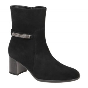Gabor 35.531.17 schwarz - elegante Stiefelette f?r Damen