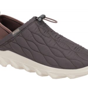 Ecco MX SLIP ON 82028300576 dunkel-grau - bequeme Slipper f?r Damen